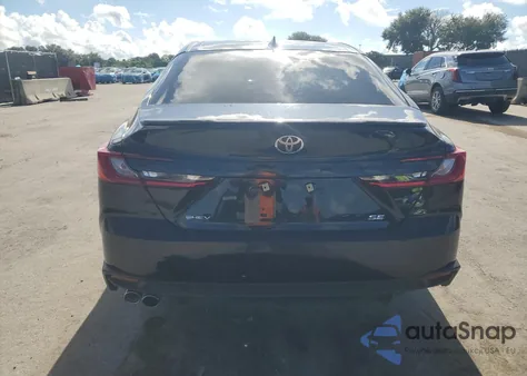 2025 Toyota Camry Xse z USA, uszkodzony, nr VIN 4T1DAACK6SU043282